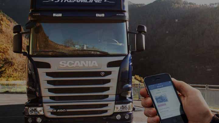 Система по управлению автопарком Scania